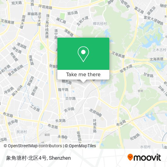 象角塘村-北区4号 map