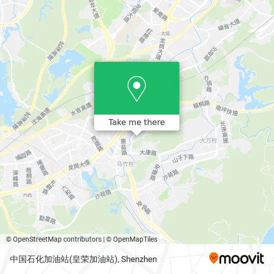 中国石化加油站(皇荣加油站) map