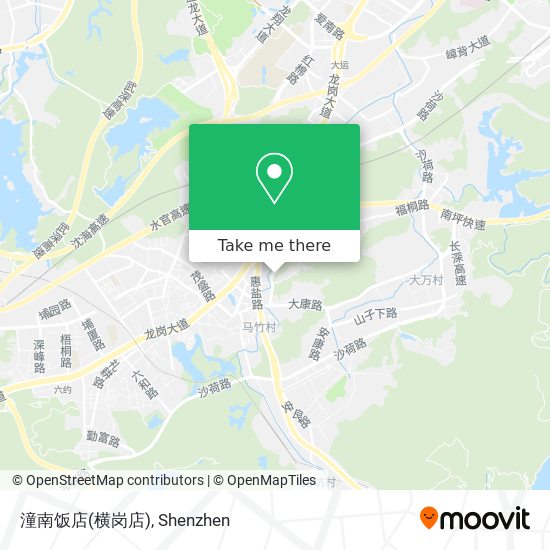 潼南饭店(横岗店) map