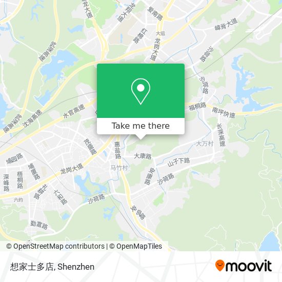 想家士多店 map