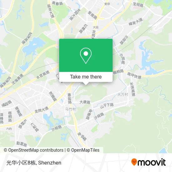 光华小区8栋 map