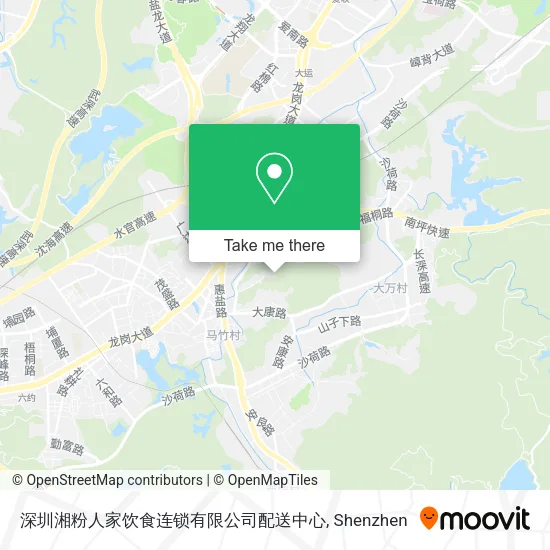 深圳湘粉人家饮食连锁有限公司配送中心 map