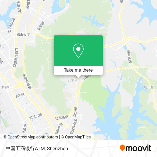 中国工商银行ATM map