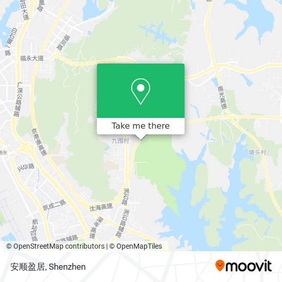 安顺盈居 map