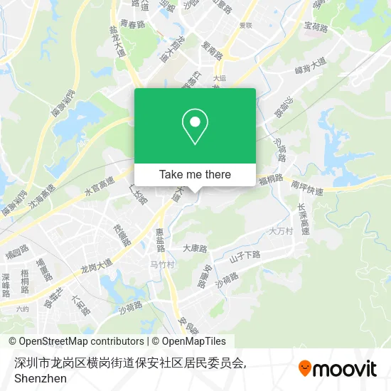 深圳市龙岗区横岗街道保安社区居民委员会 map