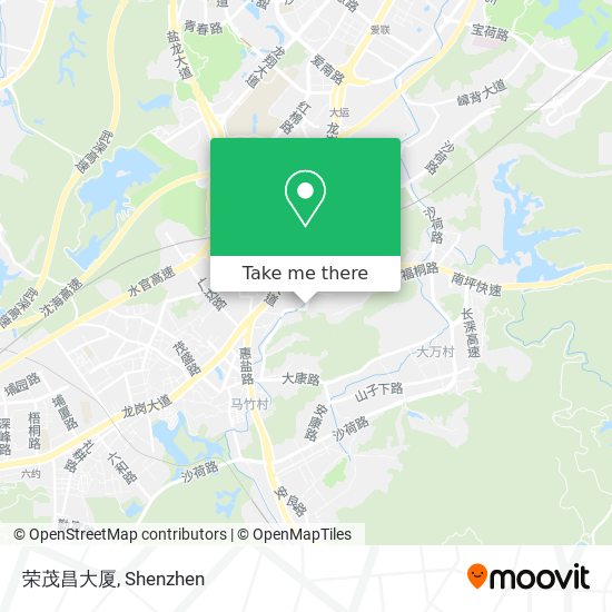 荣茂昌大厦 map