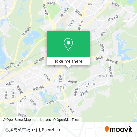 惠源肉菜市场-正门 map