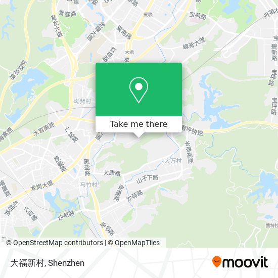 大福新村 map