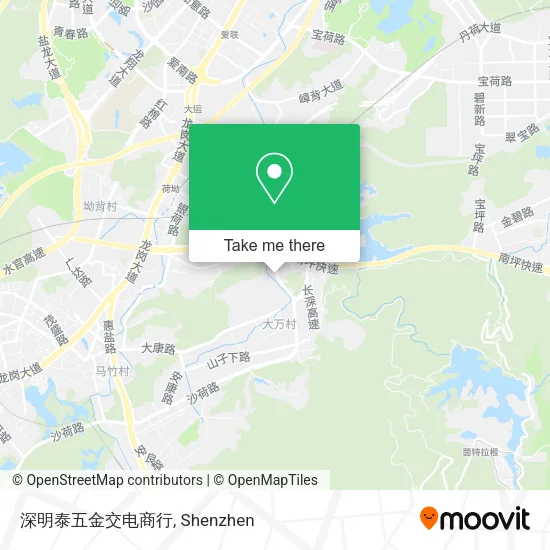 深明泰五金交电商行 map