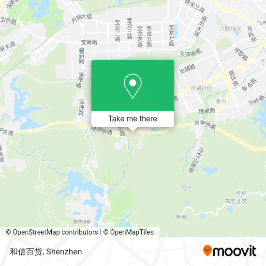 和信百货 map