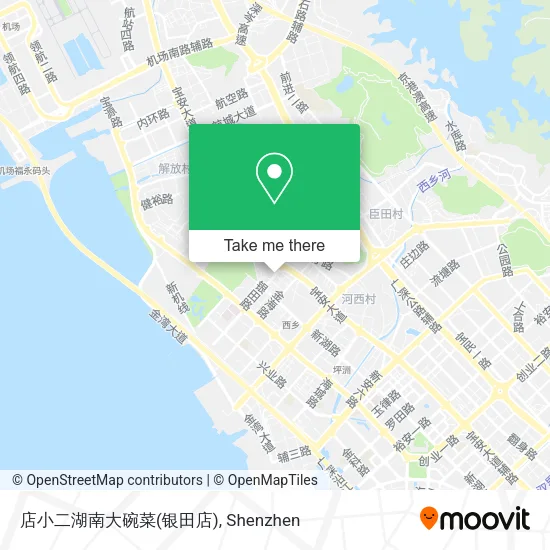 店小二湖南大碗菜(银田店) map