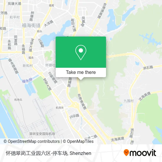 怀德翠岗工业园六区-停车场 map