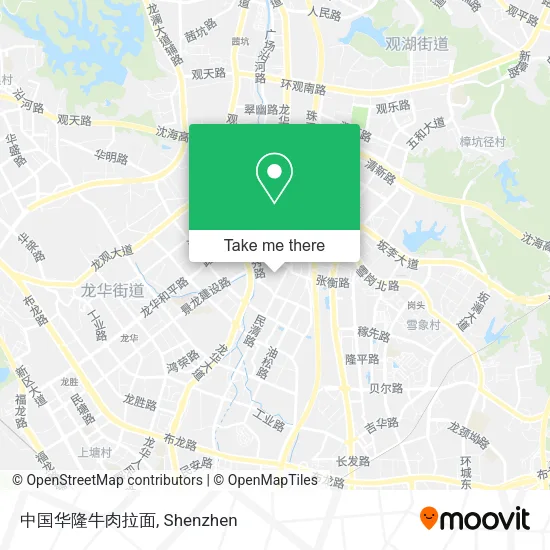 中国华隆牛肉拉面 map