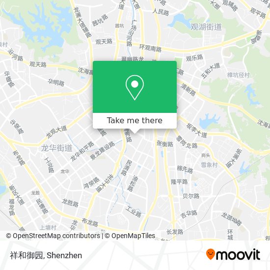 祥和御园 map