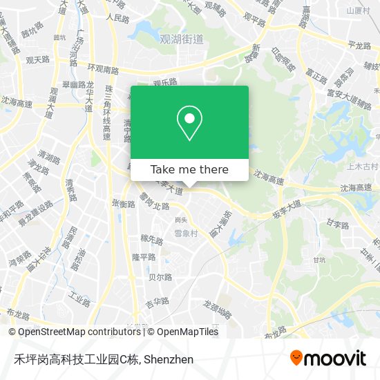 禾坪岗高科技工业园C栋 map