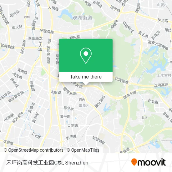 禾坪岗高科技工业园C栋 map