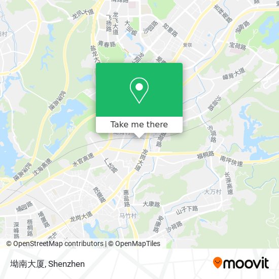 坳南大厦 map