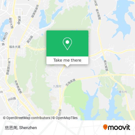 慈恩阁 map