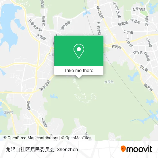 龙眼山社区居民委员会 map