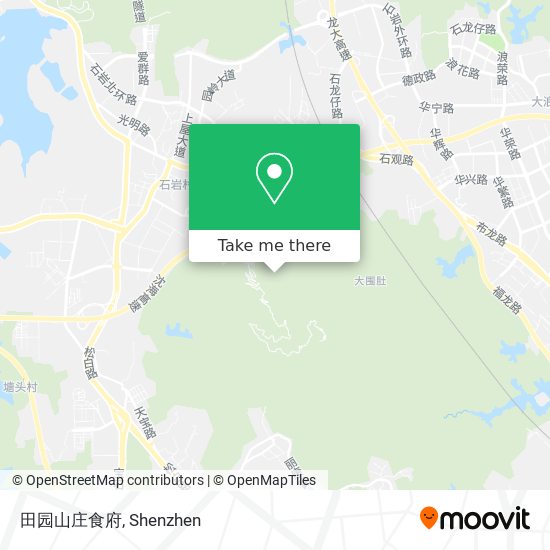 田园山庄食府 map