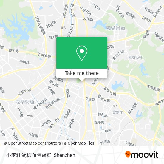 小麦轩蛋糕面包蛋糕 map