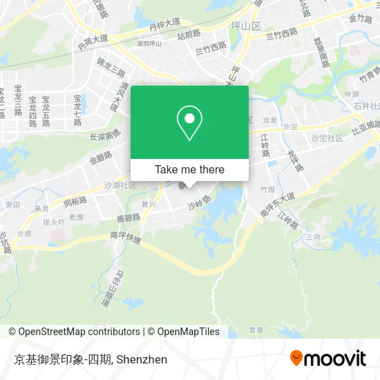 京基御景印象-四期 map