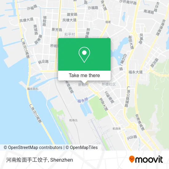 河南烩面手工饺子 map