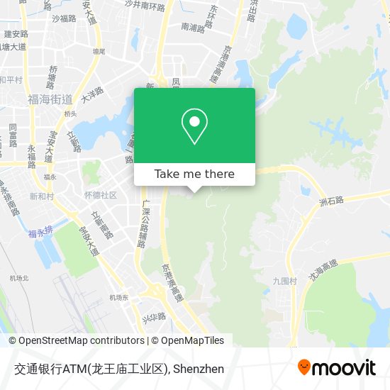 交通银行ATM(龙王庙工业区) map