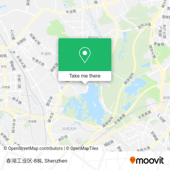 春湖工业区-8栋 map