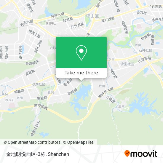 金地朗悦西区-3栋 map