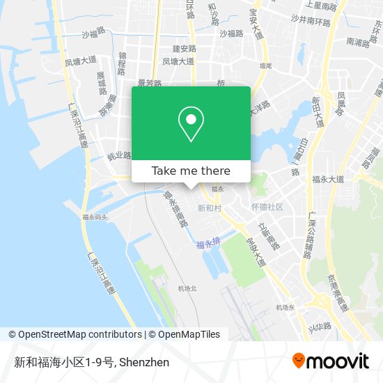 新和福海小区1-9号 map