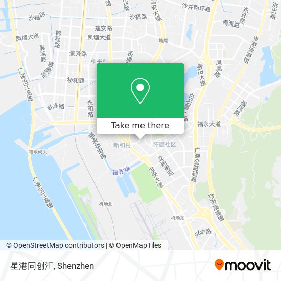 星港同创汇 map