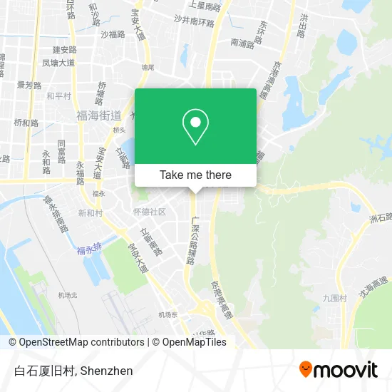 白石厦旧村 map