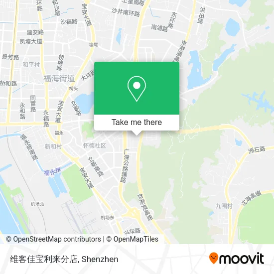 维客佳宝利来分店 map