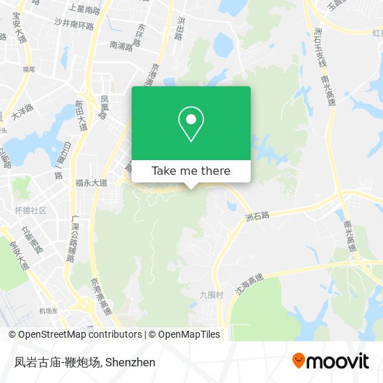 凤岩古庙-鞭炮场 map