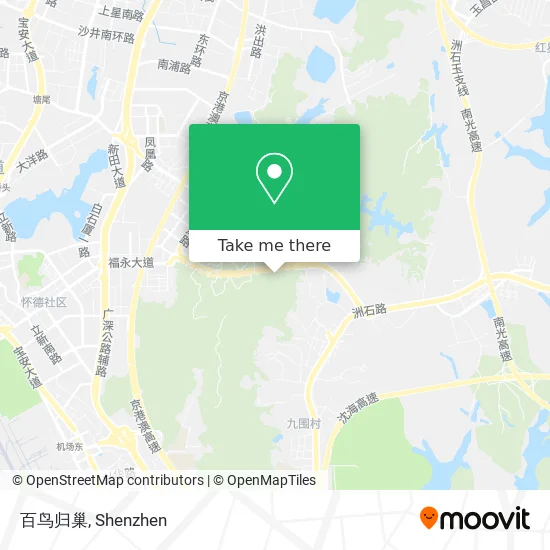 百鸟归巢 map