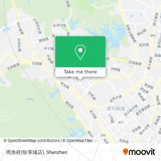 周渔府(纷享城店) map