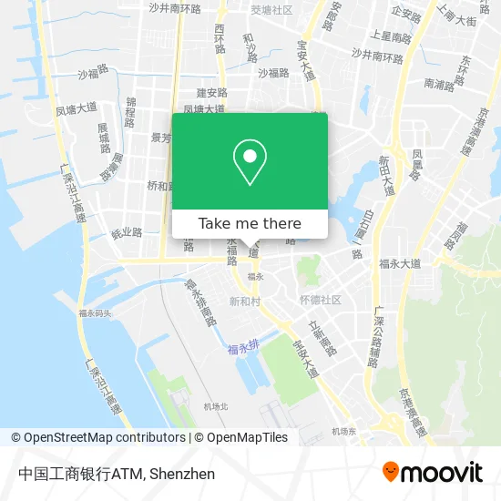 中国工商银行ATM map