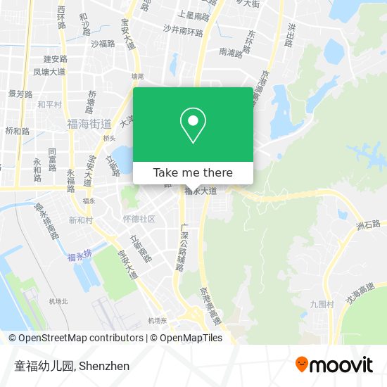 童福幼儿园 map