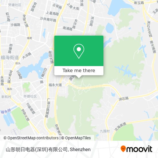 山形朝日电器(深圳)有限公司 map