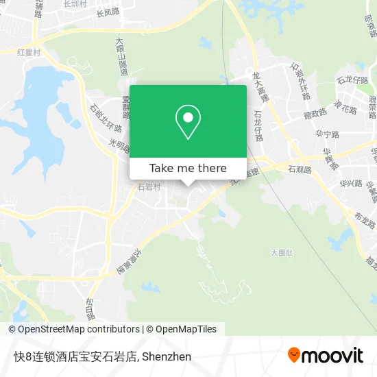 快8连锁酒店宝安石岩店 map