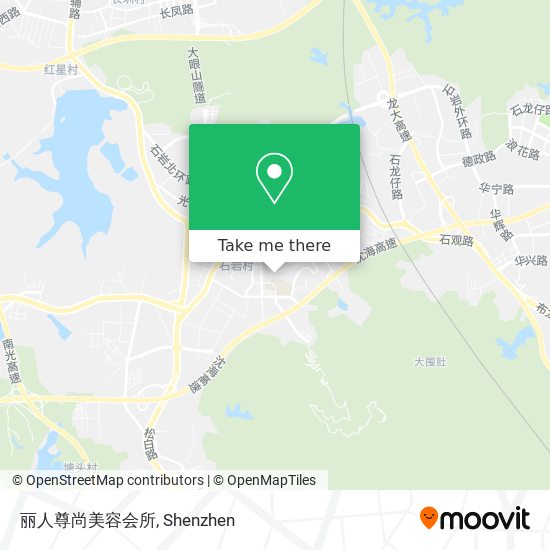 丽人尊尚美容会所 map