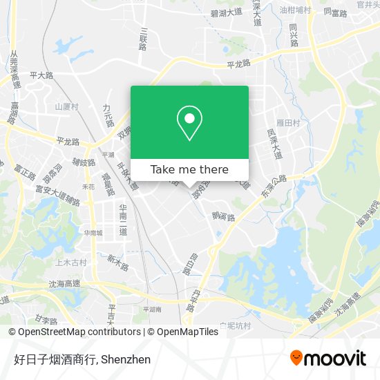 好日子烟酒商行 map