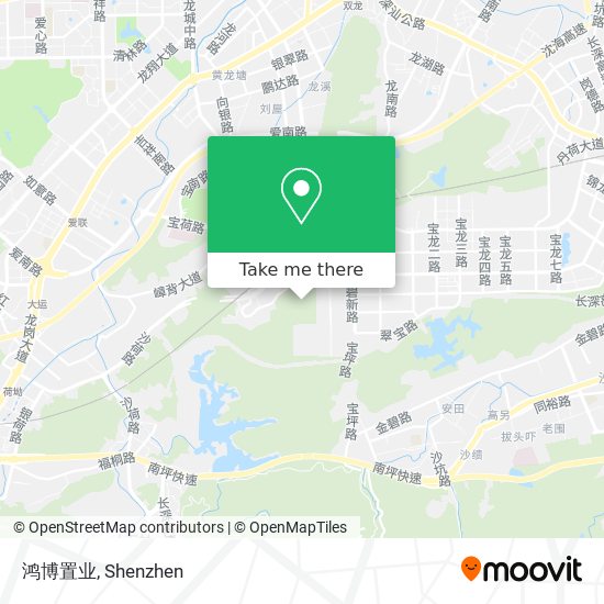 鸿博置业 map