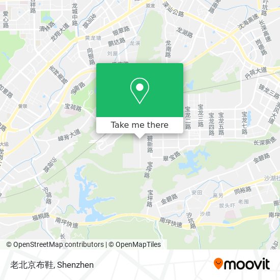 老北京布鞋 map