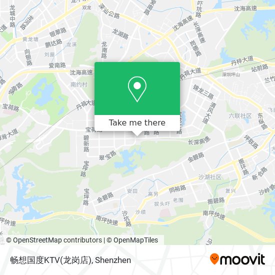 畅想国度KTV(龙岗店) map