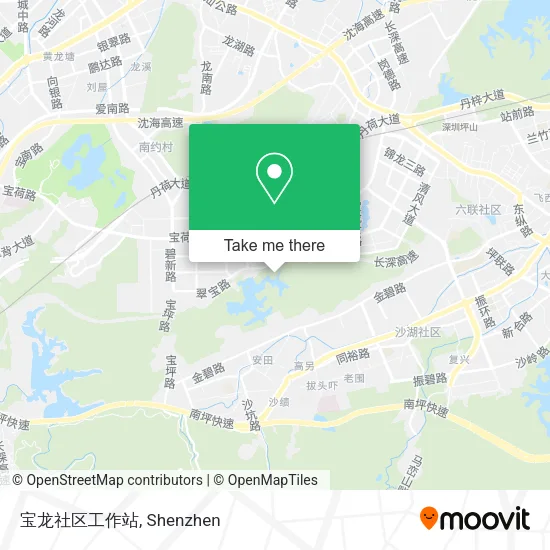 宝龙社区工作站 map