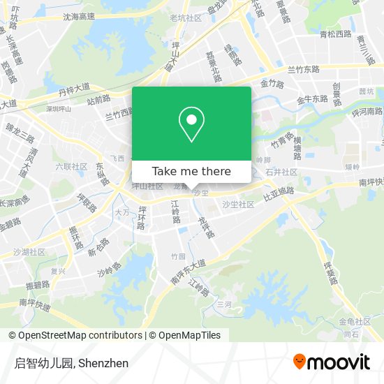 启智幼儿园 map