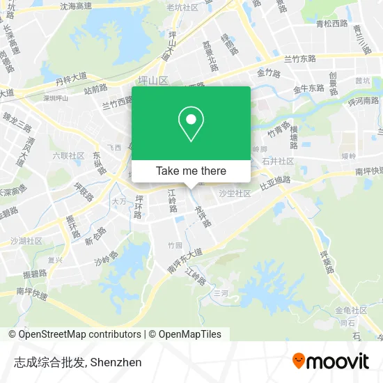 志成综合批发 map