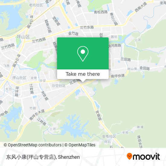 东风小康(坪山专营店) map